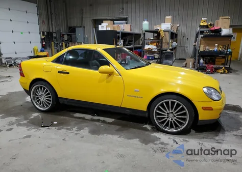 1998 Mercedes-Benz Slk 230 Kompressor from USA, damaged, VIN WDBKK47F5WF024125